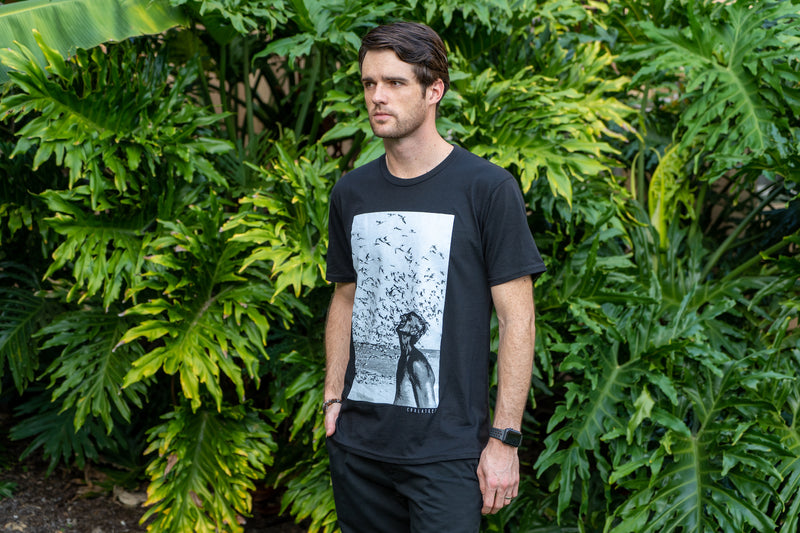 Jacques Cousteau Tee - Black (4484292640817)