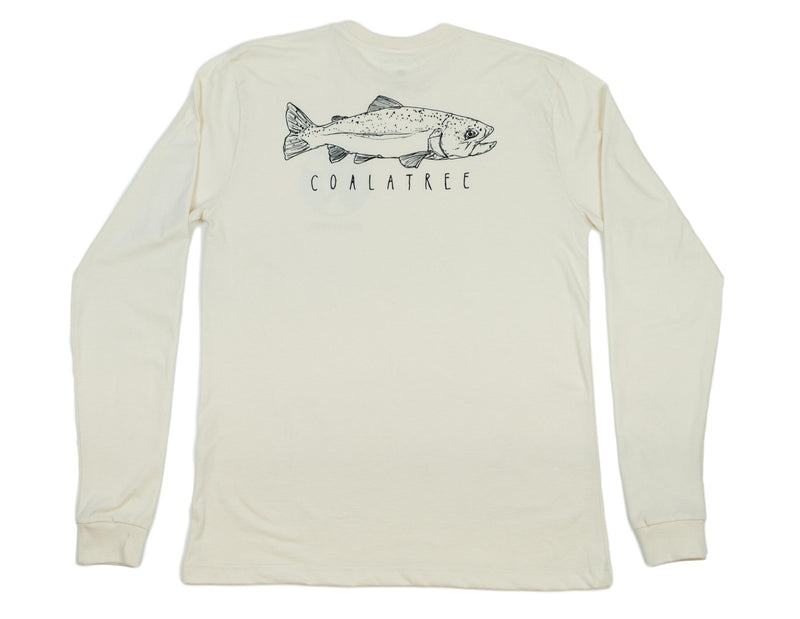 Fish Finder Long Sleeve - Beige (4484301455409)