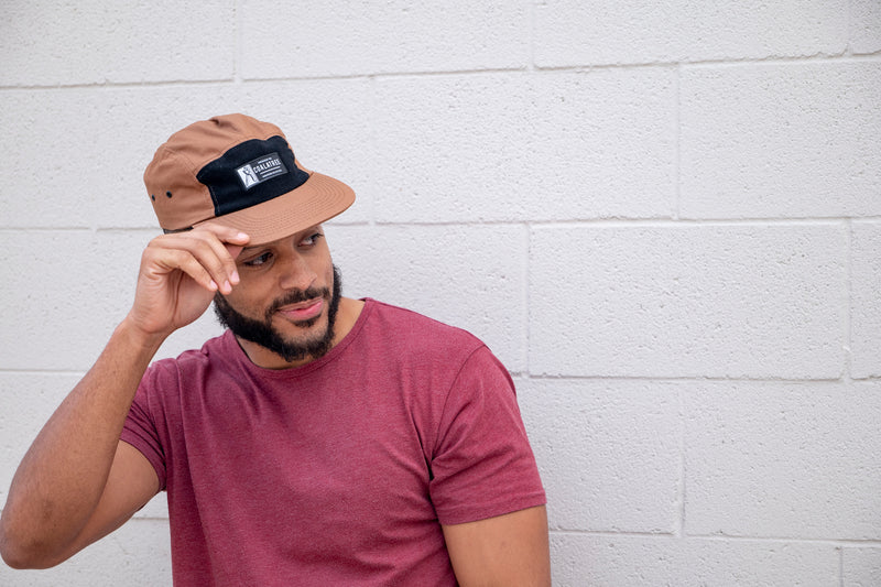 Workwear Five-Panel Hat Tan: Classic Style, Superior Comfort