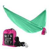 Loafer Hammock - Teal / Pink