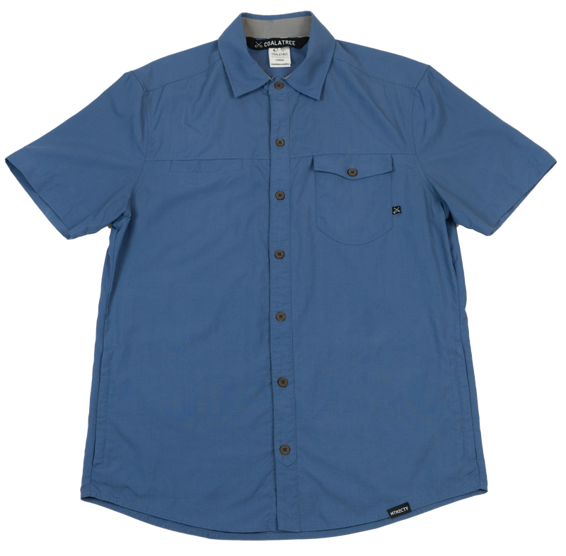 MENS SWITCHBACK SHIRT: MADE FROM RECYCLED COFFEE GROUNDS