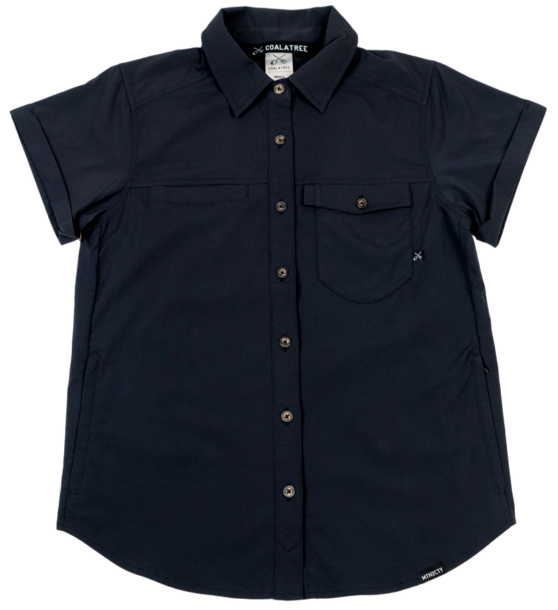 Womens Switchback Shirt: Made From Recycled Coffee Grounds