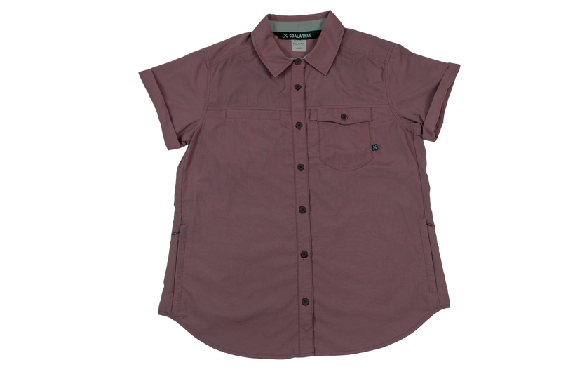 Womens Switchback Shirt: Made From Recycled Coffee Grounds