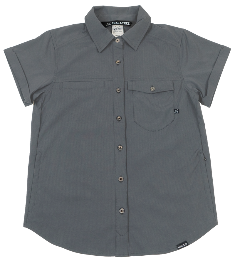 Womens Switchback Shirt: Made From Recycled Coffee Grounds